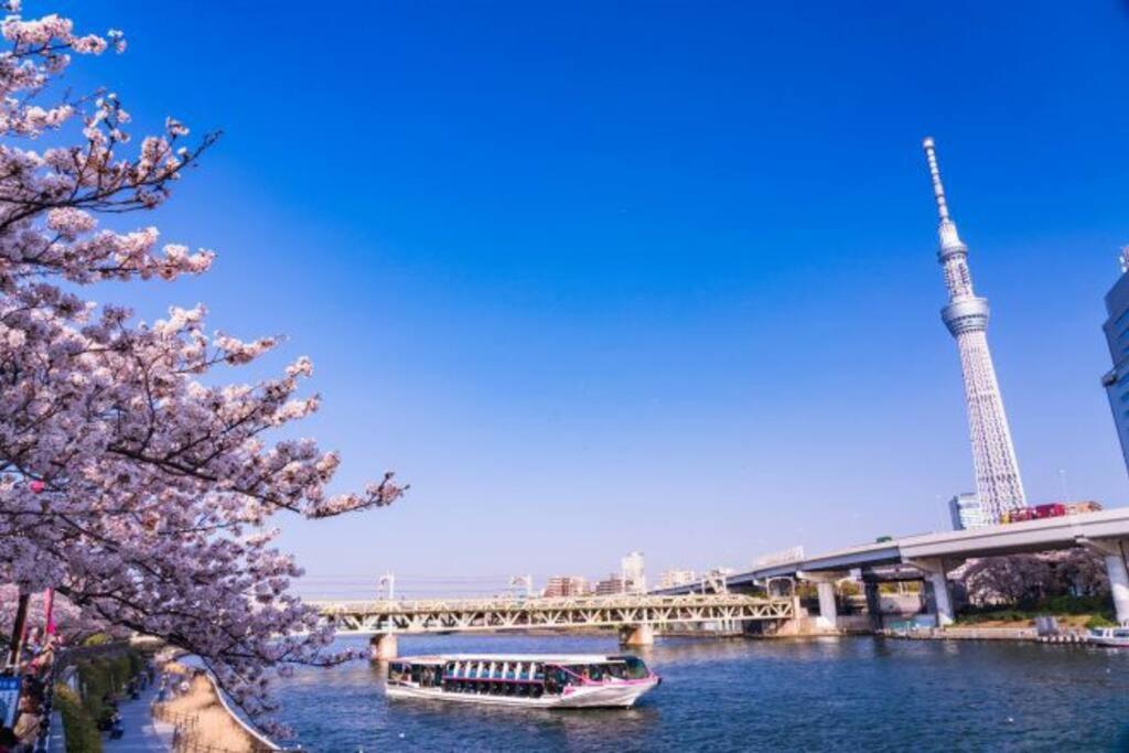 Apartamento 203 Oshiage Sta 3Mins Walk! Wi-Fi Elevator 4Pax Tokio Exterior foto